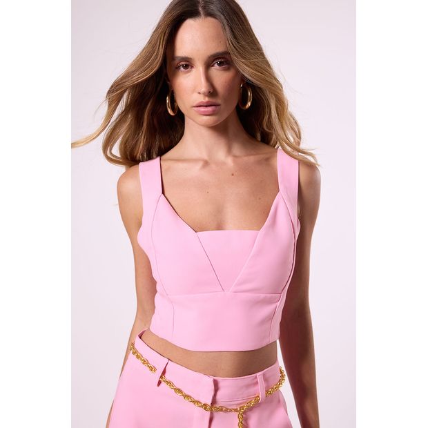 TOP CROPPED LILIAN ROSA - hitoficial